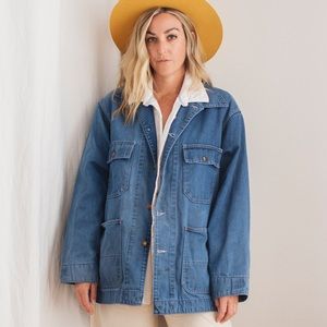 SOLD ❗️TRUE VINTAGE Big Mac denim chore coat